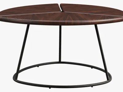 Joybird Monstera Coffee Table 3D model