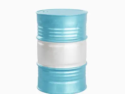 Steel Barrel Set  3D model