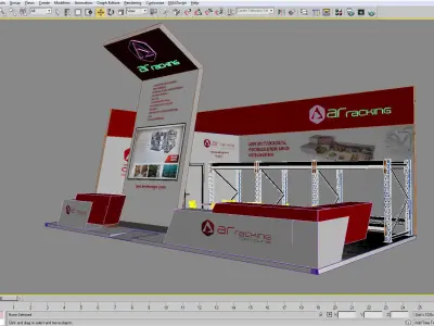 Exhibiton Stand 3D model