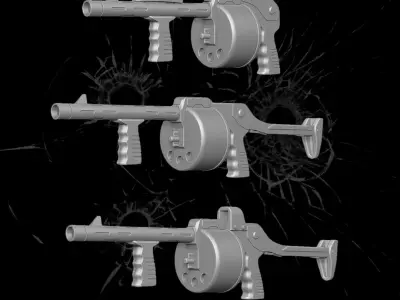 Street Sweeper 3D printable for action figures 3D print model