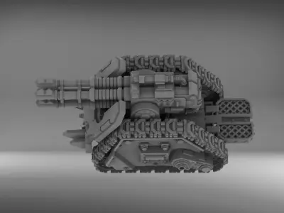 Legion Longsword with Laser Destructor 3D print model
