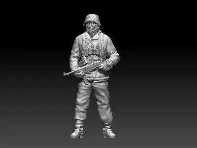 German soldier 3D print model order
