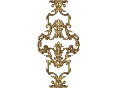  decorative pattern ready for 3D printing 3D model