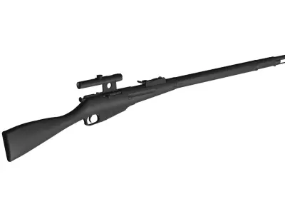 Mosin Nagant 3D model buy