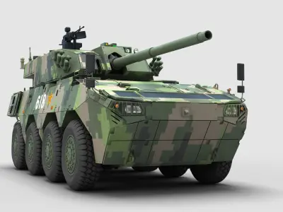 Chinese ZTL-19 Infantry Fighting Vehicle 3D model