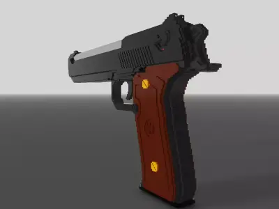 Pistol M92f 3D model