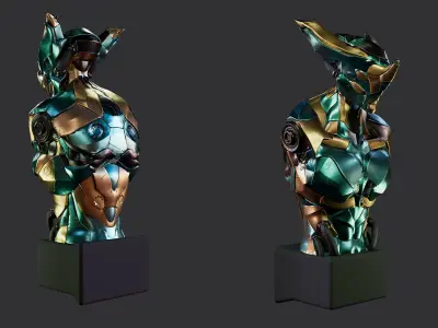 Robot elephant wip 3D model