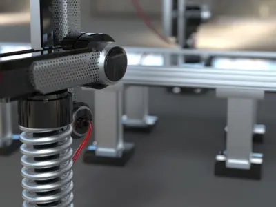 Mechanical arm Robotic Arm Controlled 3D Models  3D model