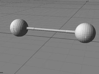Exercise Equipment Spherebell 3D model
