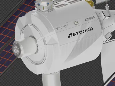 Nanoracks Starlab 3D model