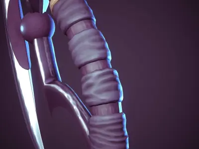 Blade Low-poly 3D model purchase