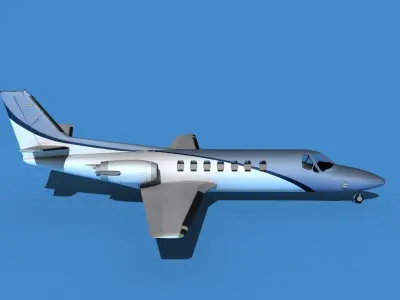 Cessna Citation V 560 Encore V08 3D model