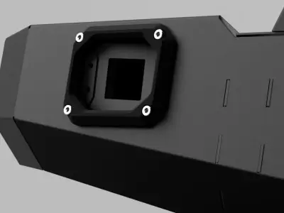 Land Rover Discovery 2 Aftermarket Steel Front Bumper 3D model