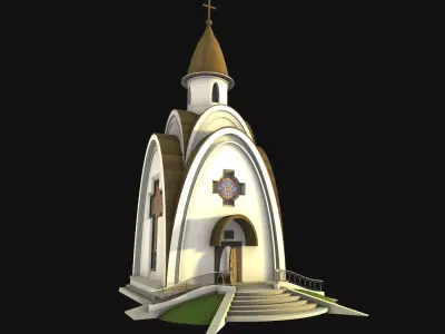 Chapel church 3D model