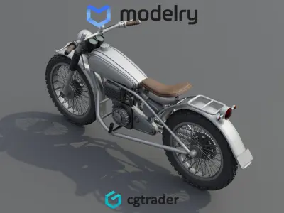 Trials Motorcycle 3D model purchase
