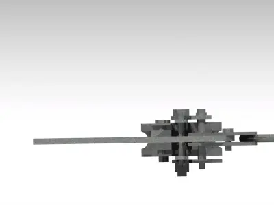 Pipe bender 3D model