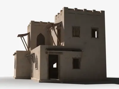 Arab x16 Low-poly 3D model purchase