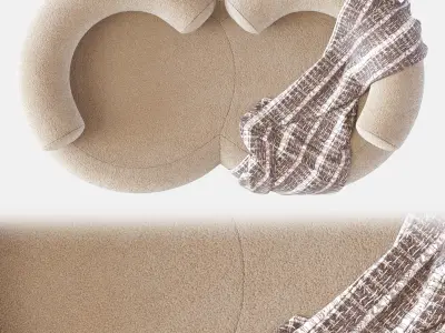 Siamese Sofa by Pietro Franceschini 3D model