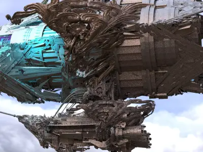Ishtar  Sigar ship 3D model