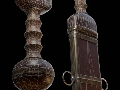 Gladius Low-poly 3D model purchase