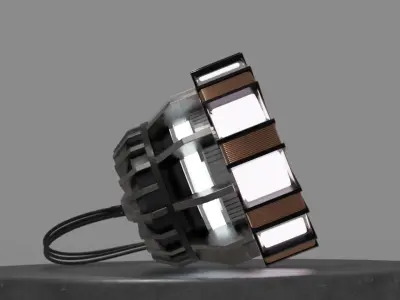 Arc Reactor from iron man By TanKomet 3D model
