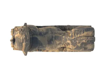 sphinx 2 Low-poly 3D model