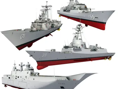 ROYAL AUSTRALIAN NAVY 3D model