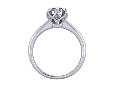 Jewelry CAD STL Ring-CC38 3D print model