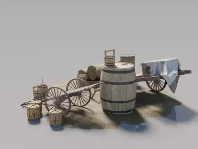 Carts  3D model