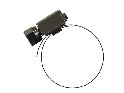 Hose Clamps 1 In 3D model