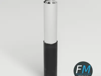 Hydraulic damper 3D model