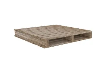 Wooden Pallette Low-poly 3D model