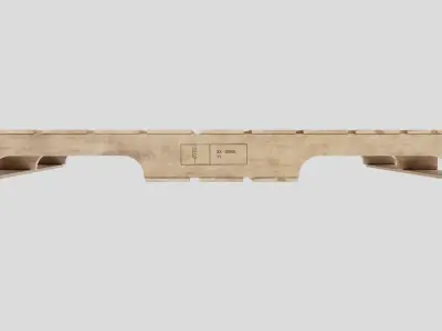 Wood Shipping Pallet 3D model