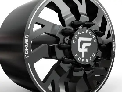 corleone front barzini dually wheel 3D print model 3D print model