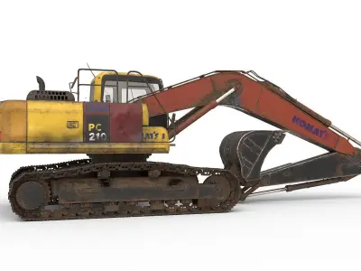 Excavator   3D model by IgYerm