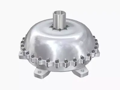 Neal Chance Billet Torque Converter Low-poly 3D model
