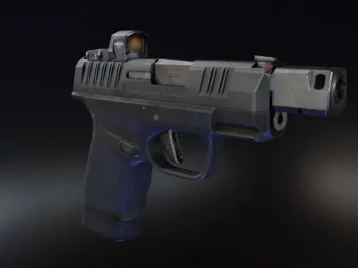 Springfield Hellcat RDP Low-poly 3D model