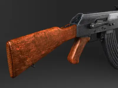 AK47 Kalashnikov 3D model purchase