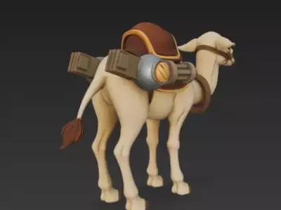 Metal Slug Camel 3D print model