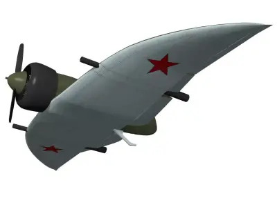 Cheranovsky BICh-17 3D model