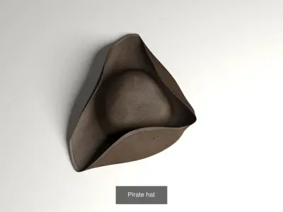 Pirate accessories 3D Model Pack