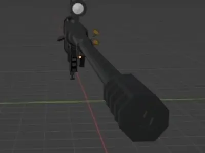 low-poly SnipeX T-Rex 3D model