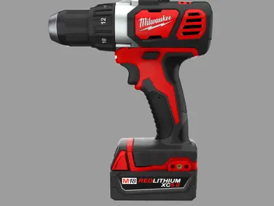 Milwaukee Drill 3D model
