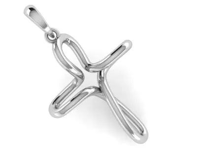 CROSS PENDANT CR170 3D print model