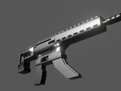 Tactical Weaponry Essentials Pack  3D Low Poly Game Ready Models Free low-poly 3D model