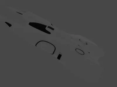 Chamaleo spaceship 3D model