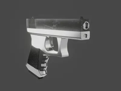 Glock 19 Gen 3 For FPS Games Low-poly 3D model