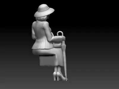 PASSENGER 3D print model 19