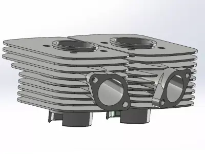 Izh Jupiter 3 350cc twin cylinder  3D model