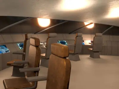 Battlestar Galactica - Rising Star 3D model